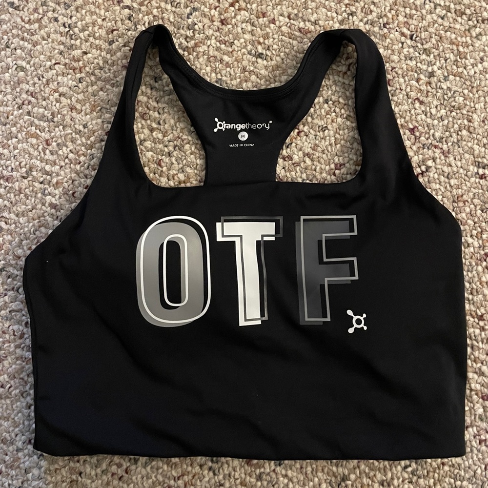 Orange Theory Fitness sports bra sports top size M Medium